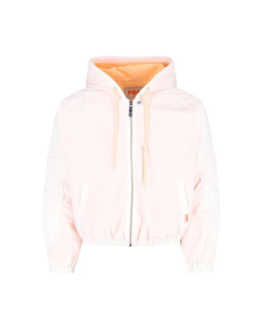 Giacca Zip "Jogger" di PDF in Pink da Uomo