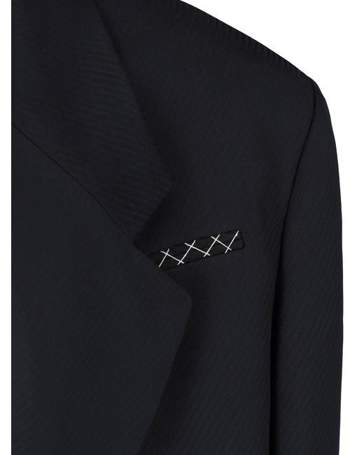 Calvin Klein Black "Petunia" Cropped Blazer