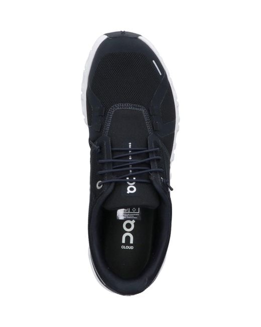 On Shoes Black "Cloud 6" Sneakers for men