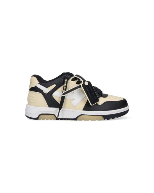 Off-White c/o Virgil Abloh Yellow Sneakers Upper: Cow Suede for men