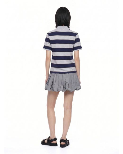 Miu Miu Gray Mini Skirt