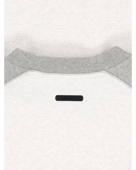Fear Of God White T-Shirt “Signature Baseball” for men