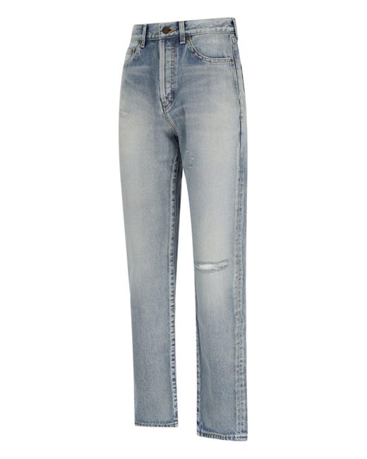 Saint Laurent Blue Slim Jeans