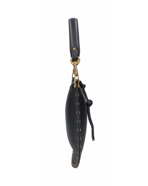 Isabel Marant Black Shoulder Bag "Oskan"