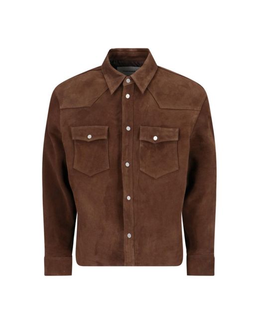 TONYWACK - Unisex - Brown - Leather Jacket