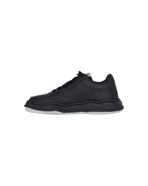 Maison Mihara Yasuhiro Blue "Og Wayne" Low-Top Sneakers
