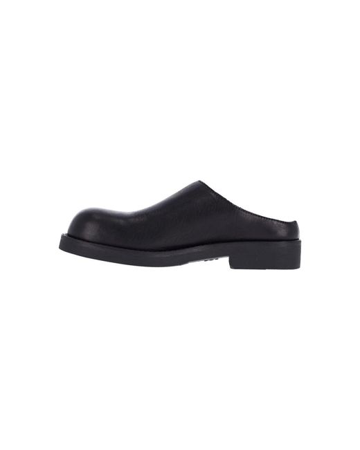 MM6 by Maison Margiela Black Biker Mules