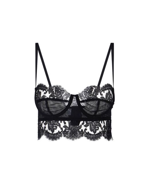 Dolce & Gabbana Black Lace Bralette