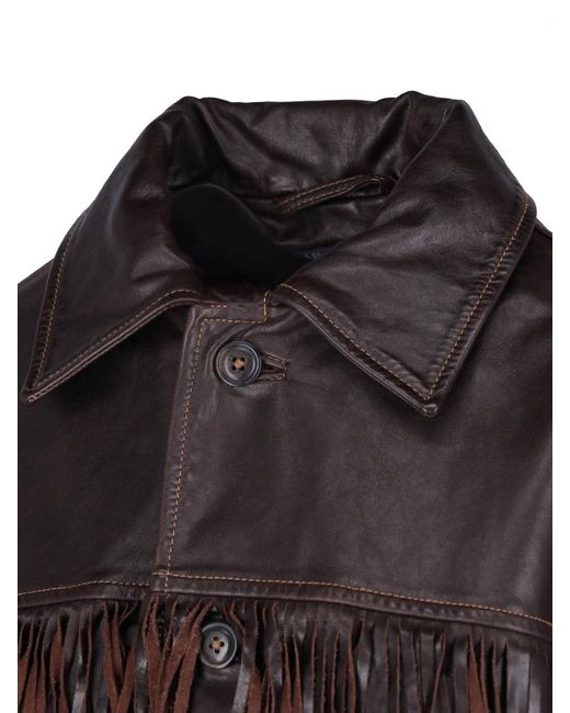 Polo Ralph Lauren Black Fringe Jacket