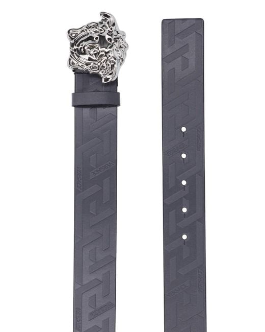 Versace Gray Belts for men
