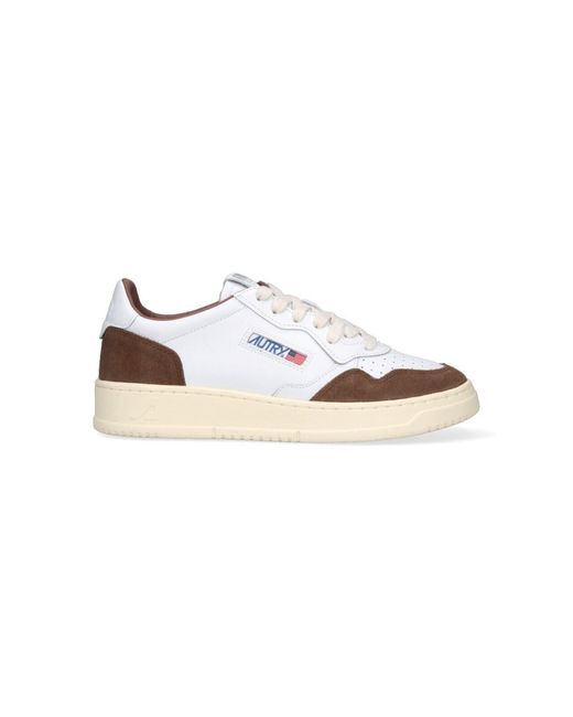 Autry White Sneakers Upper: Cow Leather for men