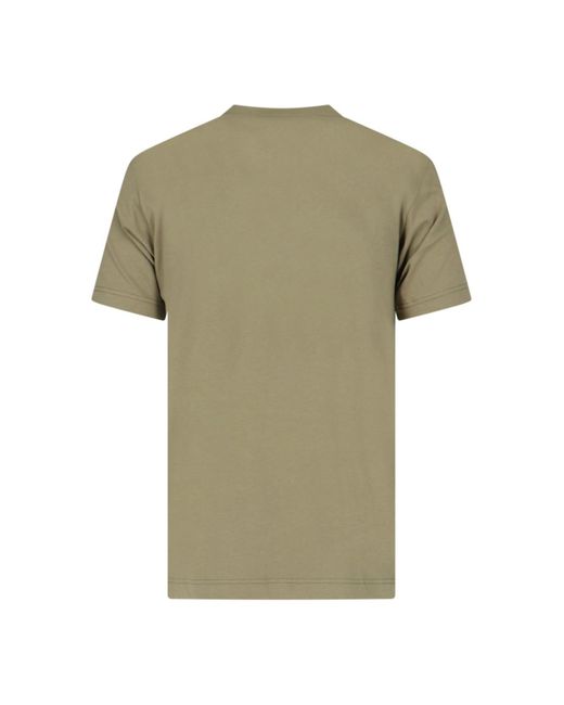 T-Shirt Basic di Comme des Garçons in Green da Uomo