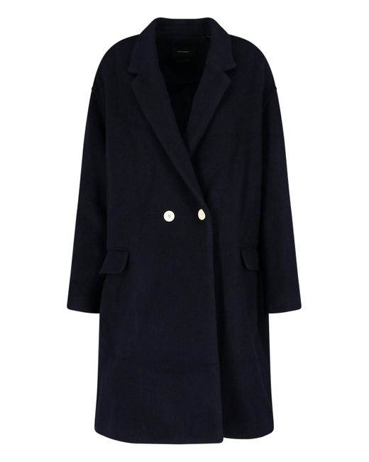 Isabel Marant Blue 'efegozi' Coat