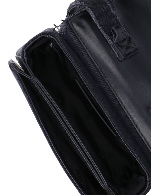 DIESEL Black '1dr' Shoulder Bag