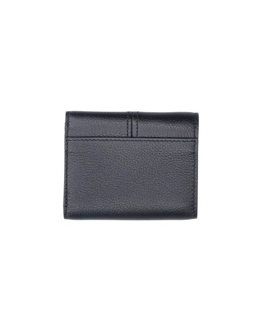 Maison Margiela Blue Leather Bi-Fold Wallet
