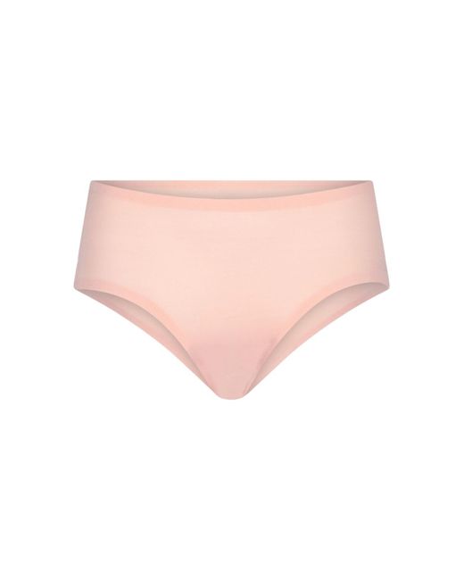 Wolford Pink 'sheer Touch Flock' Slip