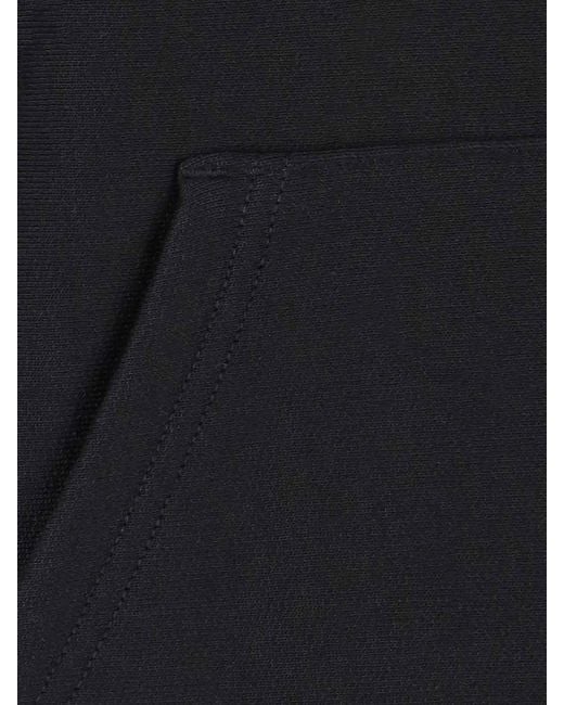 Carhartt Blue American Script Sweatshirt With Fixed Hood And Kangaroo Pocket For for men