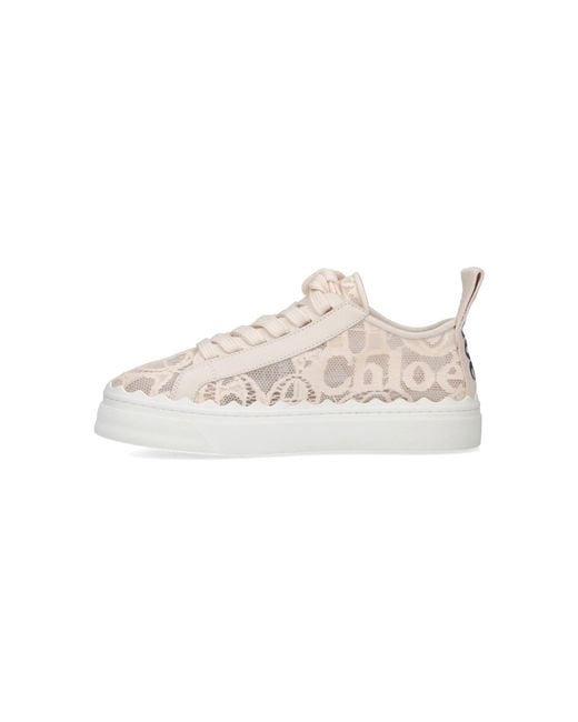 Chloé White Sneakers Upper: Polyamide