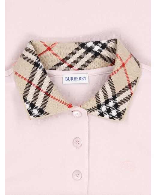 Burberry Pink Polo "Check"