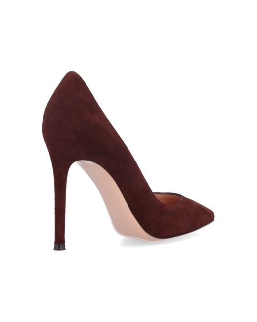 Décolleté "Gianvito 105" di Gianvito Rossi in Purple