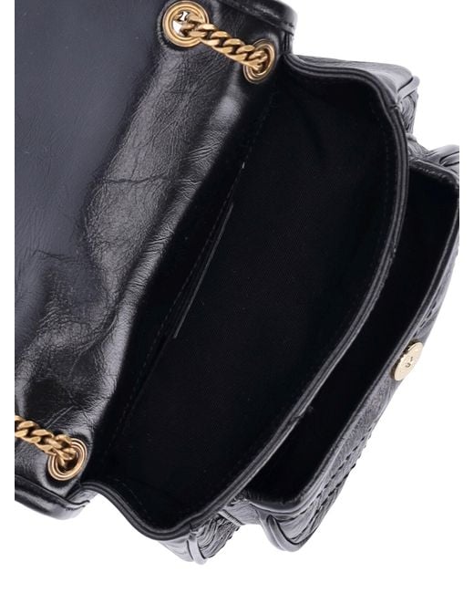 Saint Laurent Black Mini Shoulder Bag “Niki”