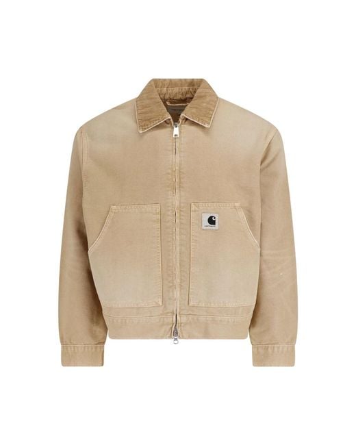 Carhartt Natural Jacket Zip "Og Arcan" for men