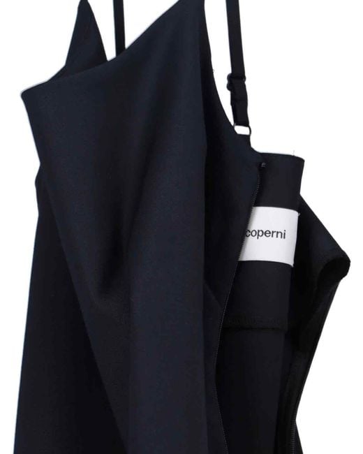 Coperni Blue Garter" Maxi Dress