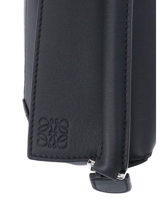 Loewe Black Mini Shoulder Bag "puzzle"