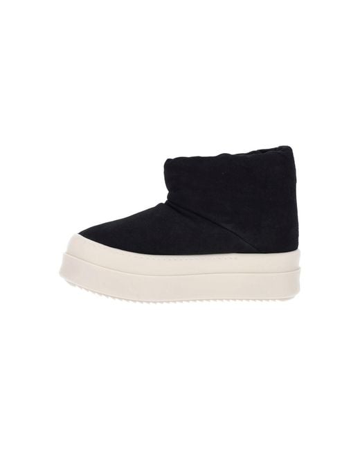 Rick Owens Black Boots "Mega Bumper"