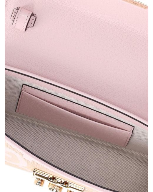 Borsa Mini "Padlock Jumbo Gg" di Gucci in Pink