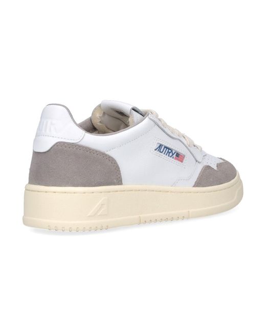 Autry White Sneakers Upper: Cow Leather
