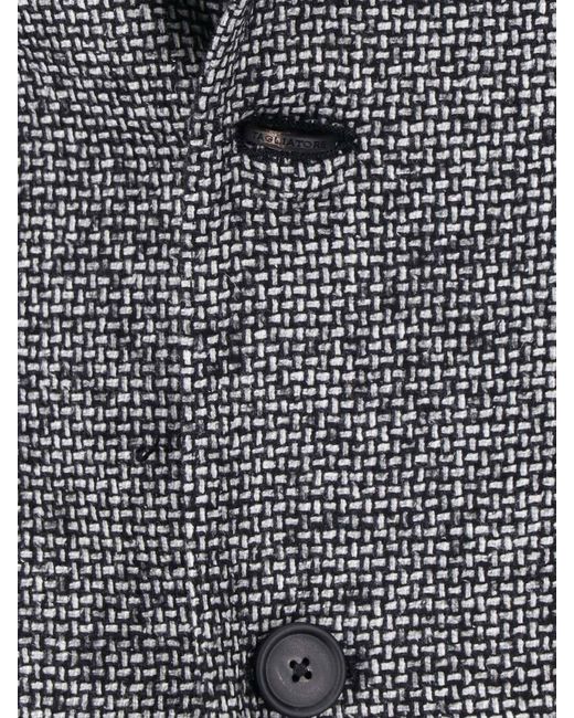 Tagliatore Gray Single-Breasted Blazer for men