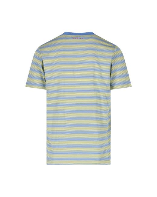 Marni Blue 3 Pack T-shirt for men