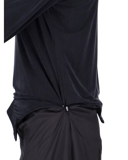 Maison Margiela Black Dresses Cupro