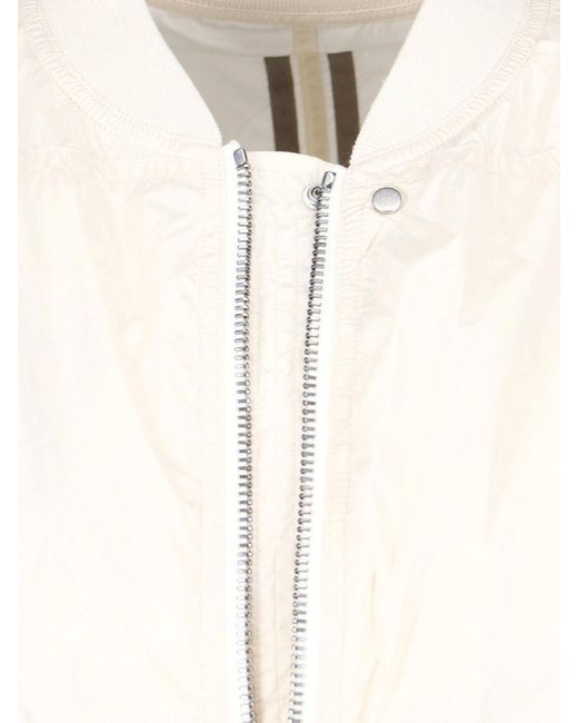 Rick Owens Natural Bomber Jacket "Babel Tatlin"