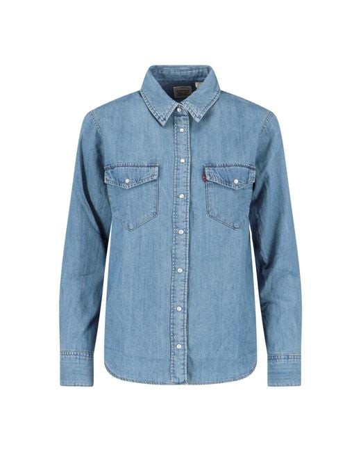 Levi's Strauss Blue 'Western' Shirt