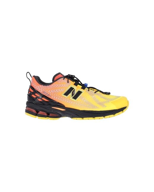 New Balance Yellow Sneakers Synthetic