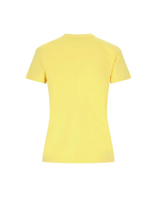 T-Shirt Logo di Polo Ralph Lauren in Yellow