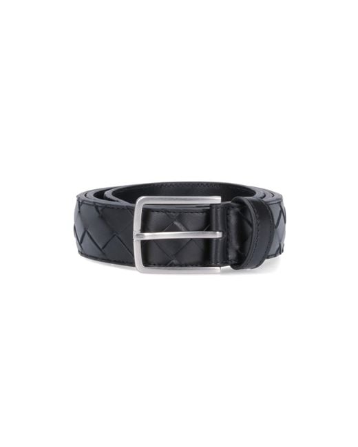 Cintura Intrecciato di Bottega Veneta in Black da Uomo