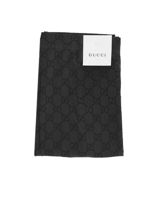 Gucci Gray Tights "Gg Supreme"