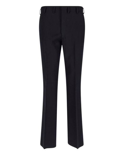 Prada Blue Tailored Wool Trousers for men