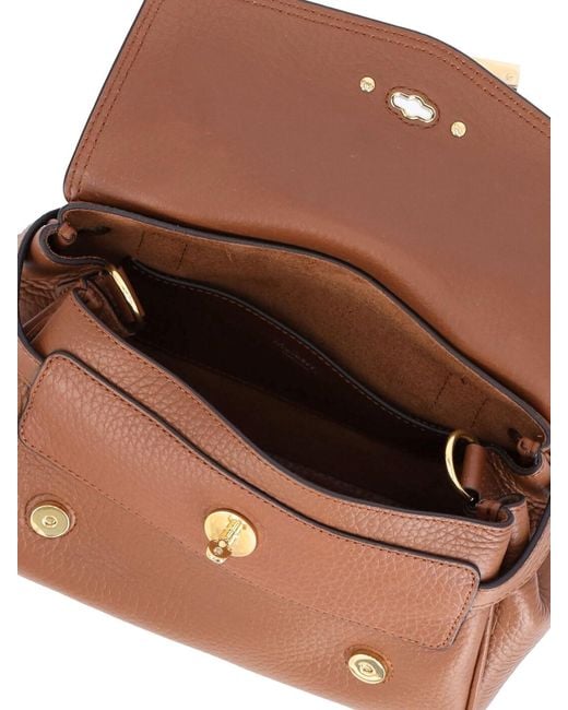 Mulberry Brown Mini Bag "Alexa"