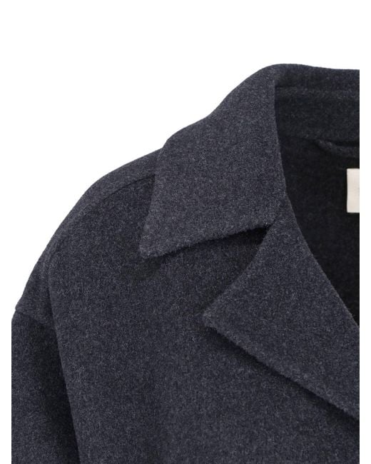 Khaite Blue Wool Jacket "Alder"