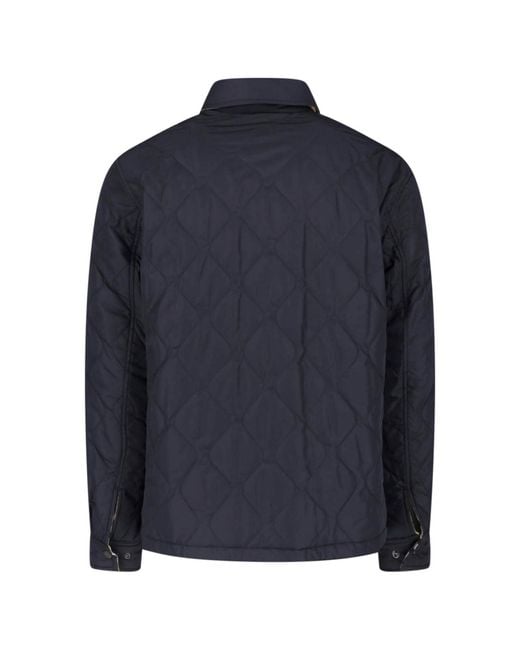 Burberry Blue Polyamide Jacket With Clean, Modern Finish for men