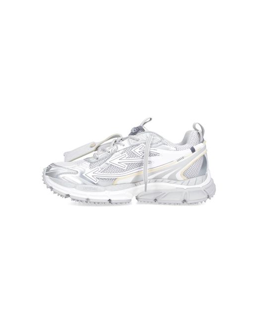 Off-White c/o Virgil Abloh White Contemporary Mesh Upper Sneakers for men