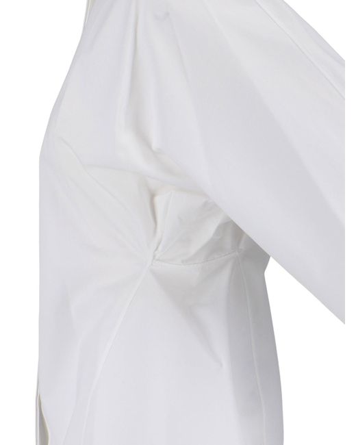Alaïa White Rounded Shirt
