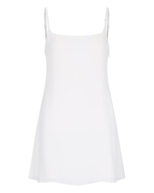 Courreges White Mini Dress "slip"