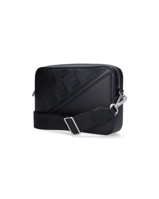 Fendi Black Pouch "Camera Case Diagonal" for men