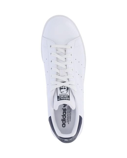 Adidas White Classic Leather Sneakers For for men