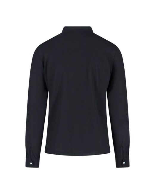 Zanone Blue Cotton Shirt for men